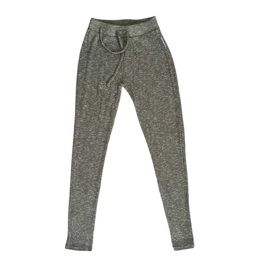 Gymshark Green Knit Leggings Drawstring XS